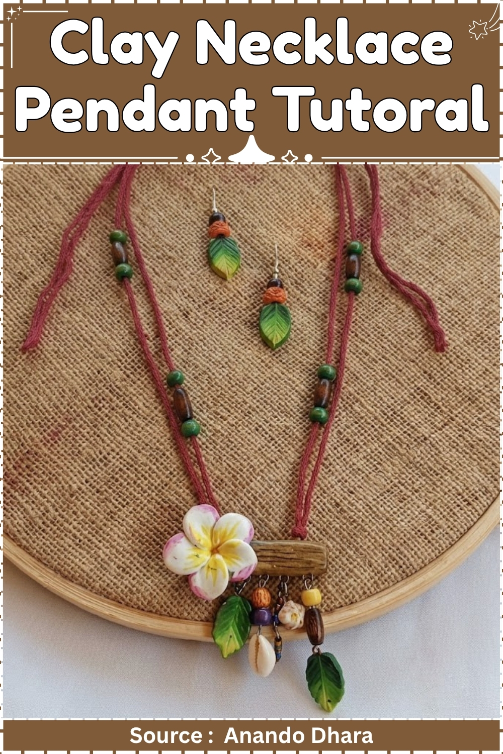 Best clay necklace Pendant