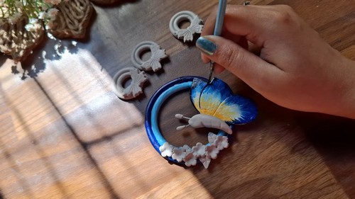 Clay Jewellery Handmade Butterfly Tutorial 7