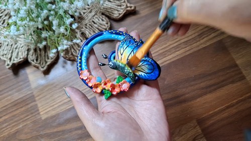 Clay Jewellery Handmade Butterfly Tutorial 8