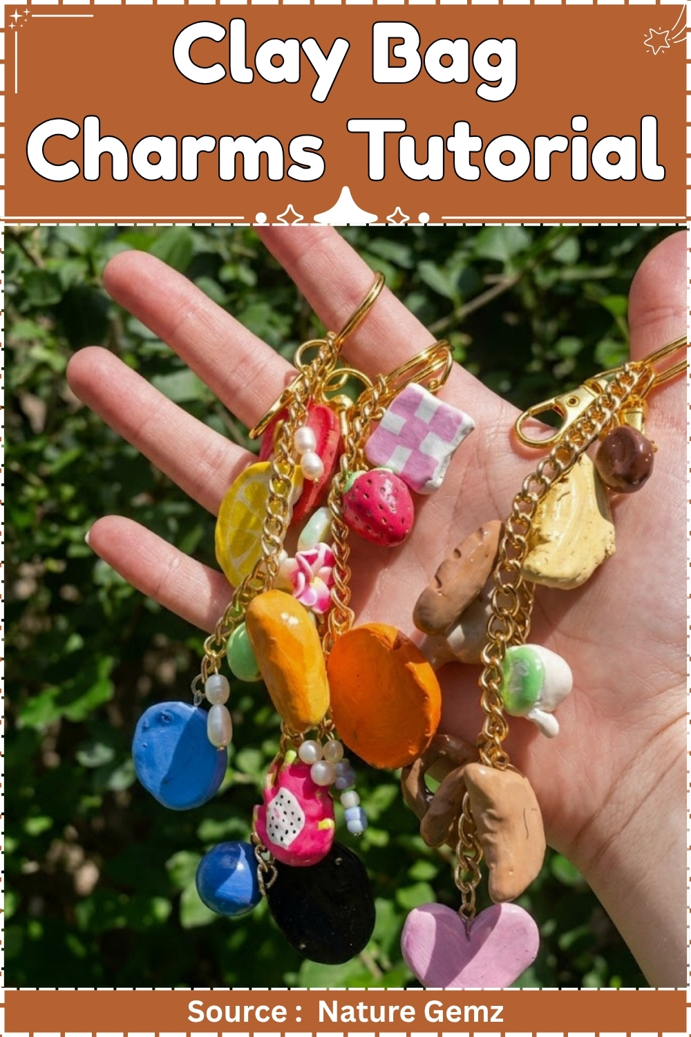 Clay Bag Charms Tutorial