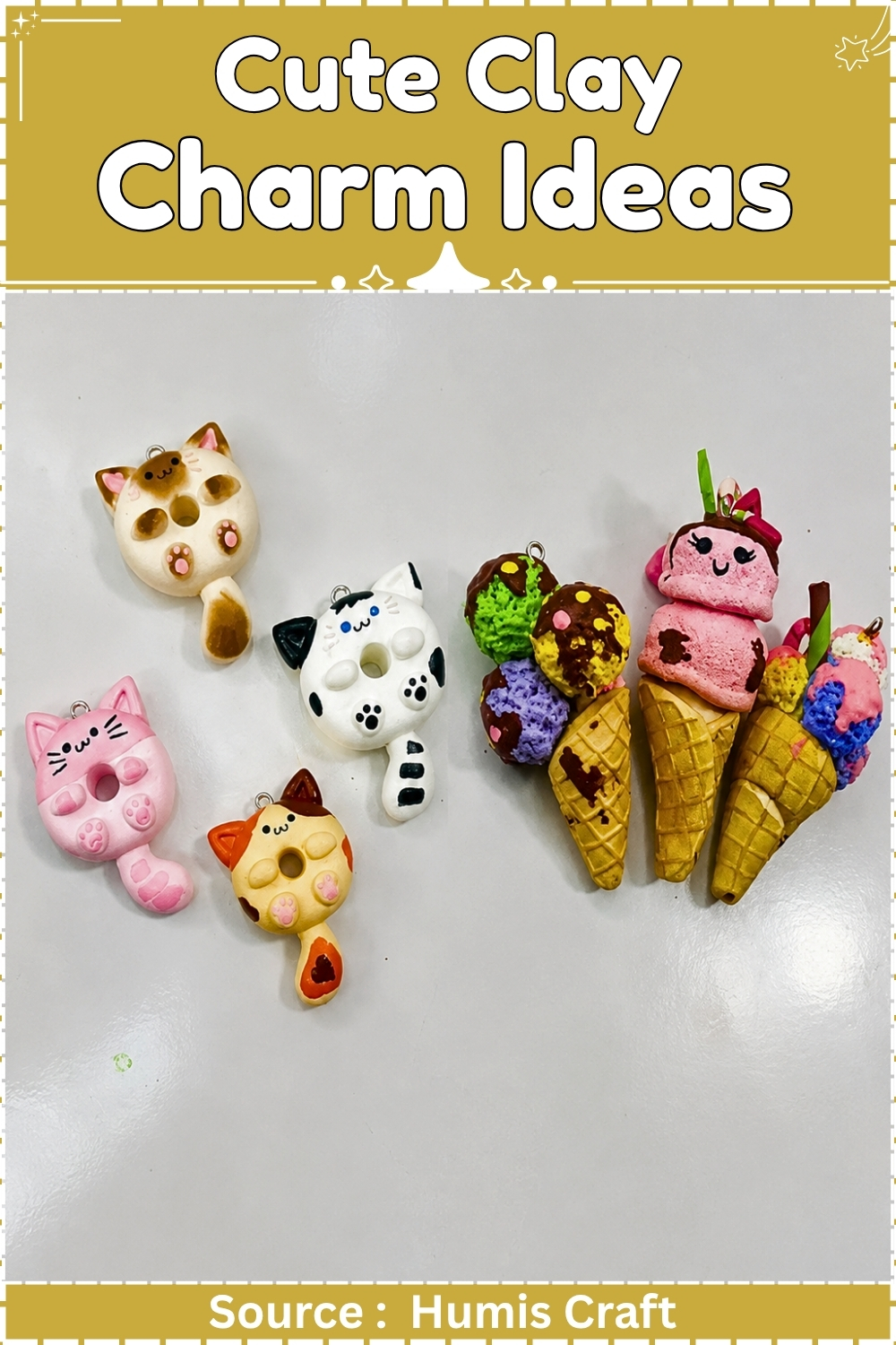 Cute Clay Charm ideas
