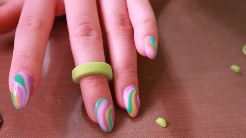 Polymer Clay Ring 4