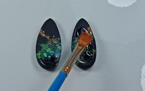 Polymer Clay pendant 9