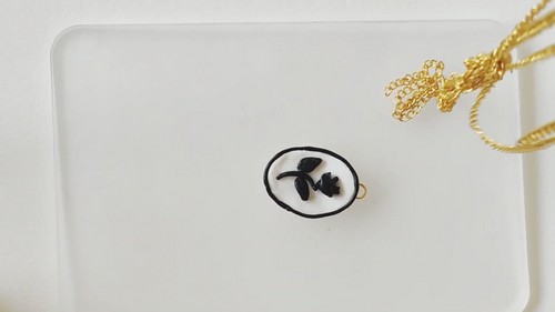 Polymer Clay Locket Chain Ideas 7