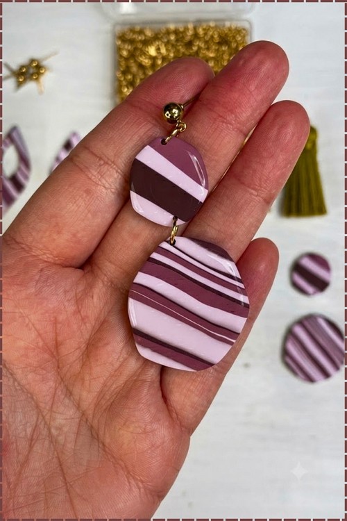 how to Clay Earrings Step By Step Ideas