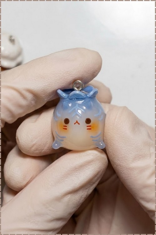 polymer clay charms diy