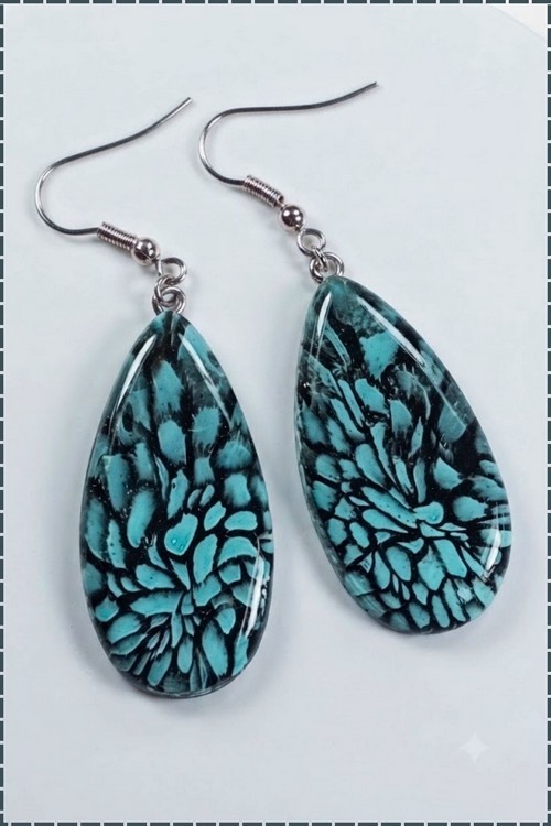 polymer clay earrings
